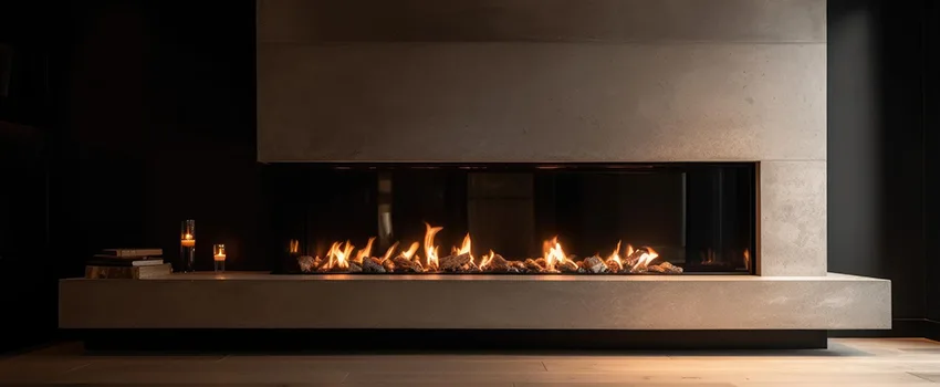 Gas Fireplace Ember Bed Design Services in New River, Arizona