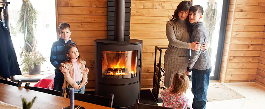 Morso Cast Iron Fireplace Insert Installation in New River, Arizona