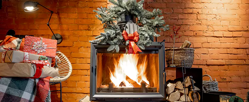 Travis Industries Linear Gas Fireplace Installation in New River, Arizona