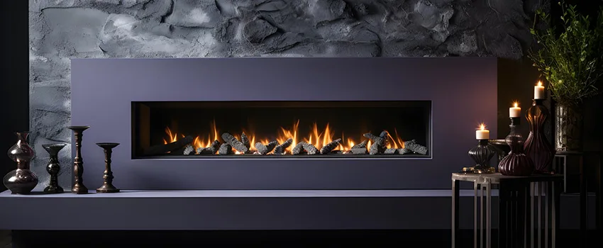 Ember Bed for Ventless Gas Fireplace in New River, AZ