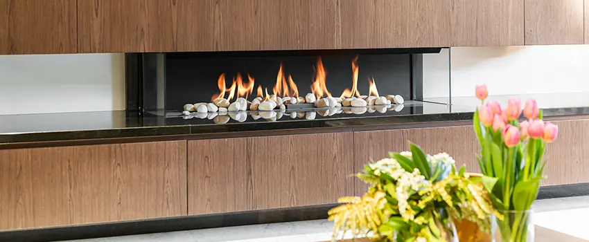 Double-height Fireplace Design Refurbishment in New River, Arizona